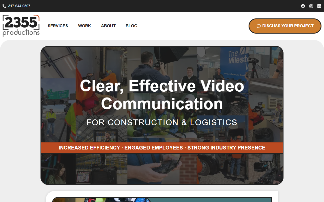 2355productions.com screenshot