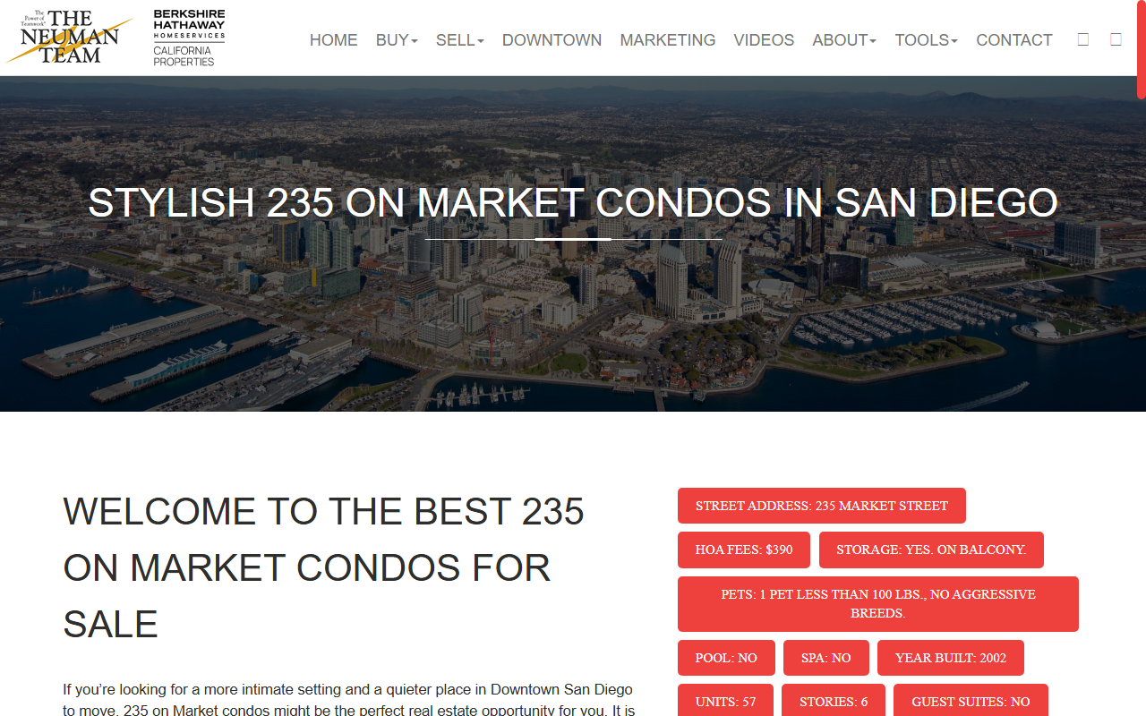 235onmarketsd.com screenshot