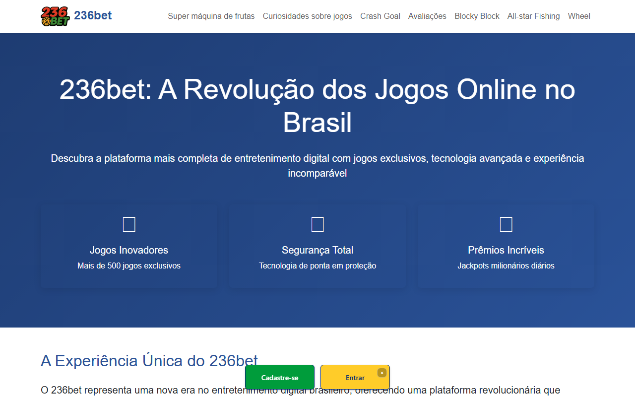 236betcasino.com screenshot