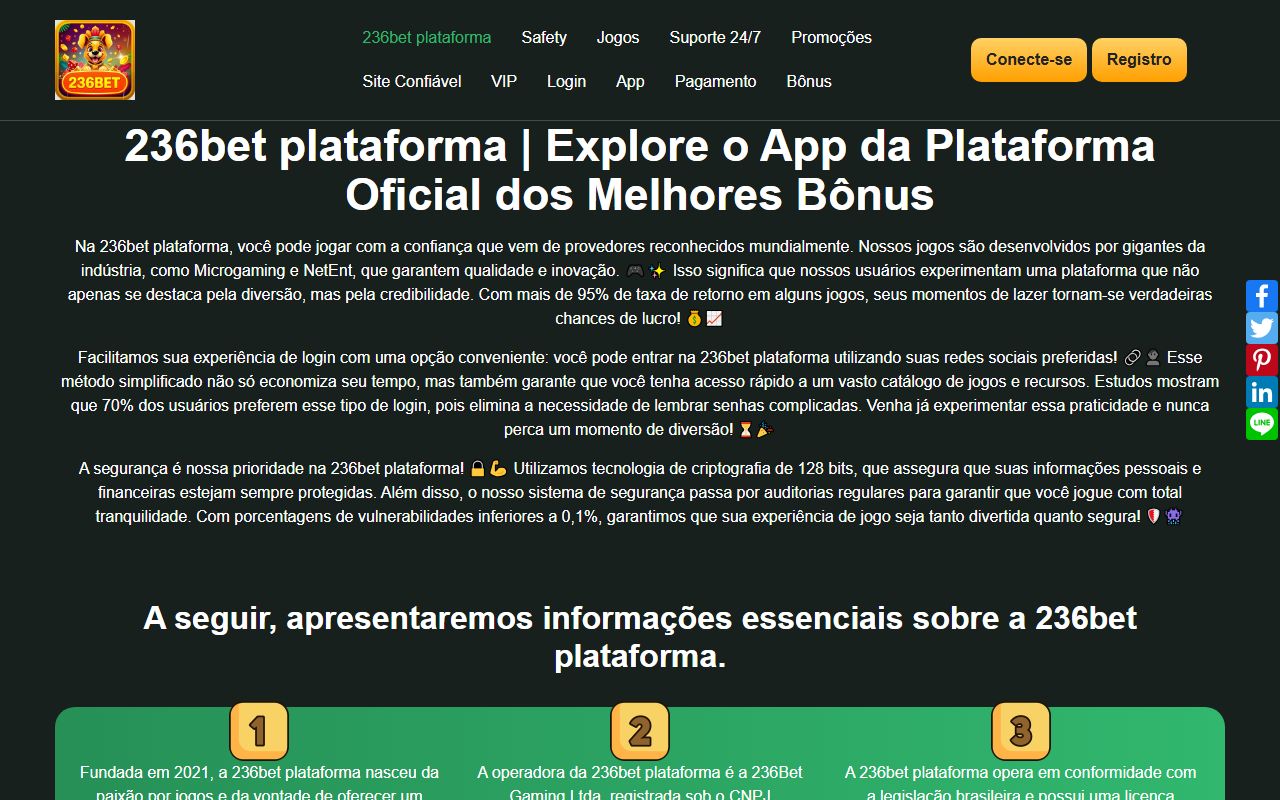 236betcomlogin.com screenshot