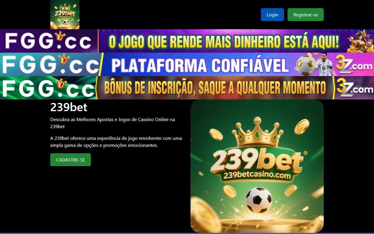 239betcasino.com screenshot