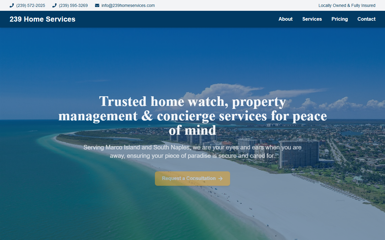 239homeservices.com screenshot