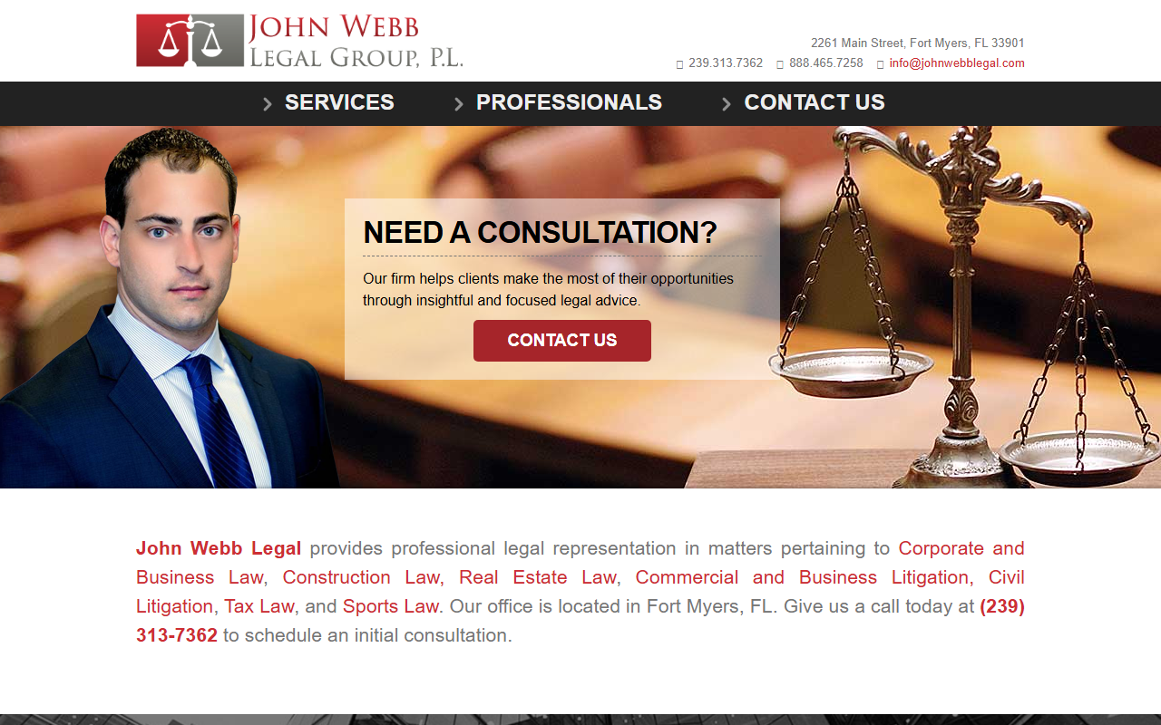 239lawfirm.com screenshot