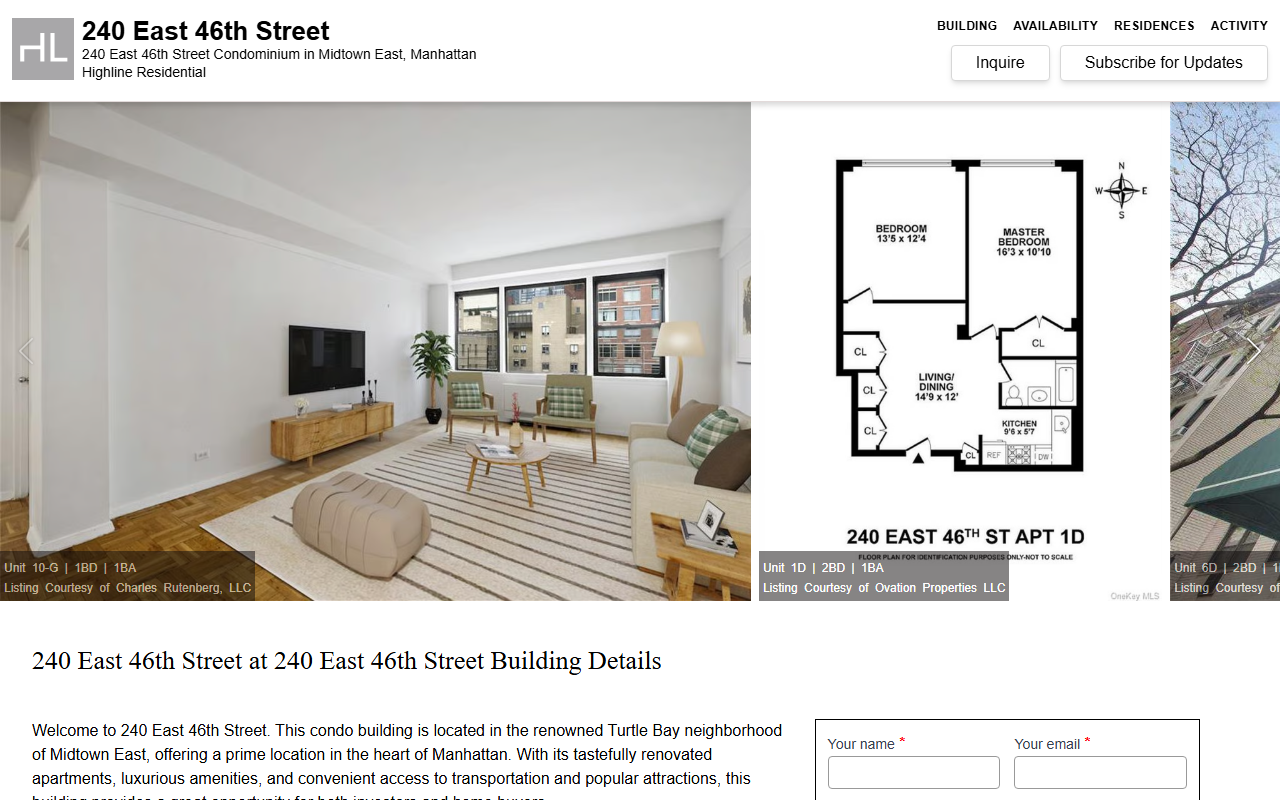 240east46th.com screenshot