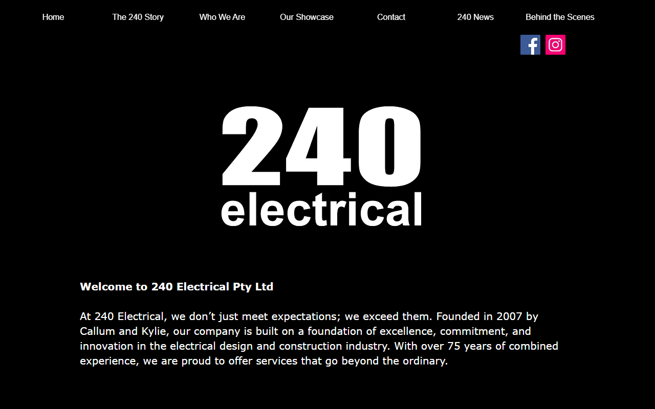 240electrical.com screenshot
