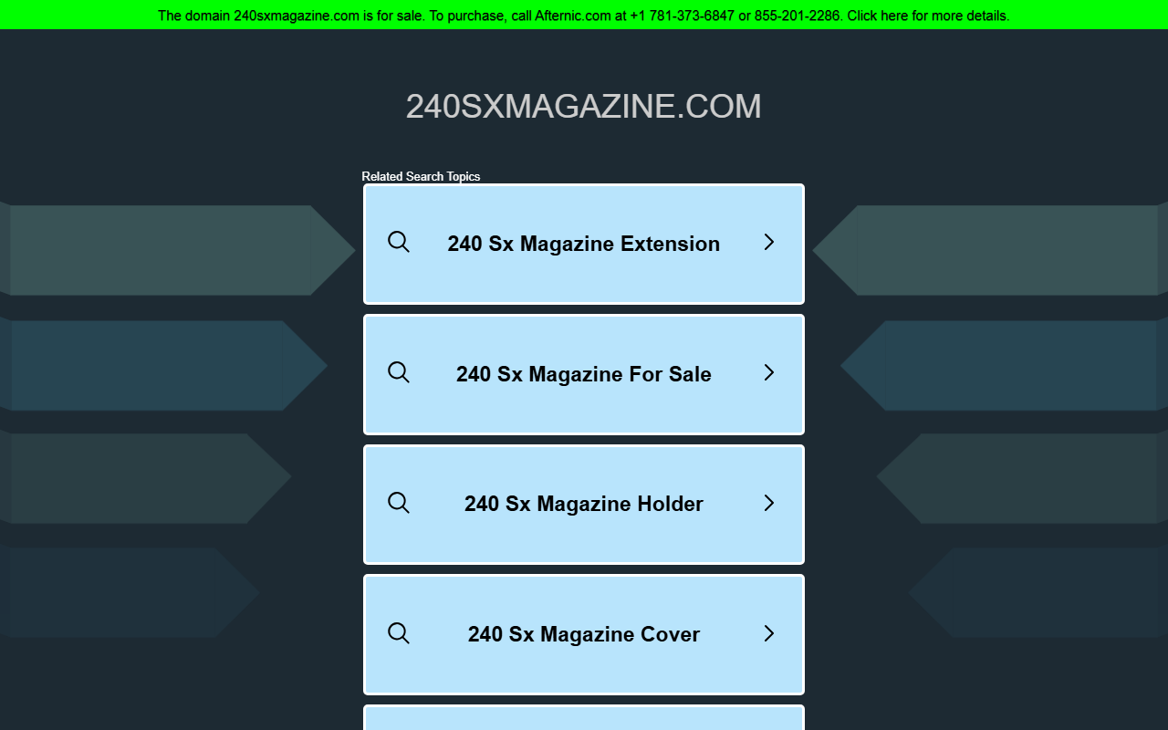 240sxmagazine.com screenshot