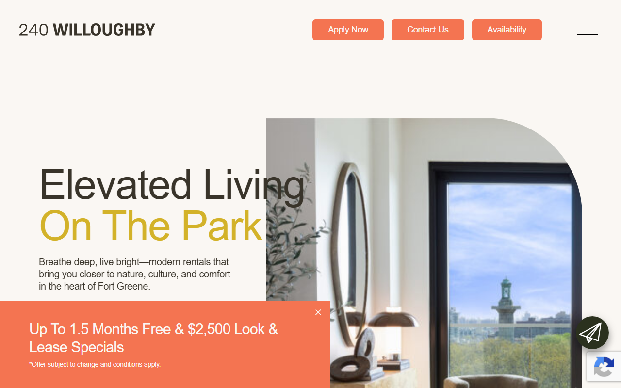 240willoughby.com screenshot