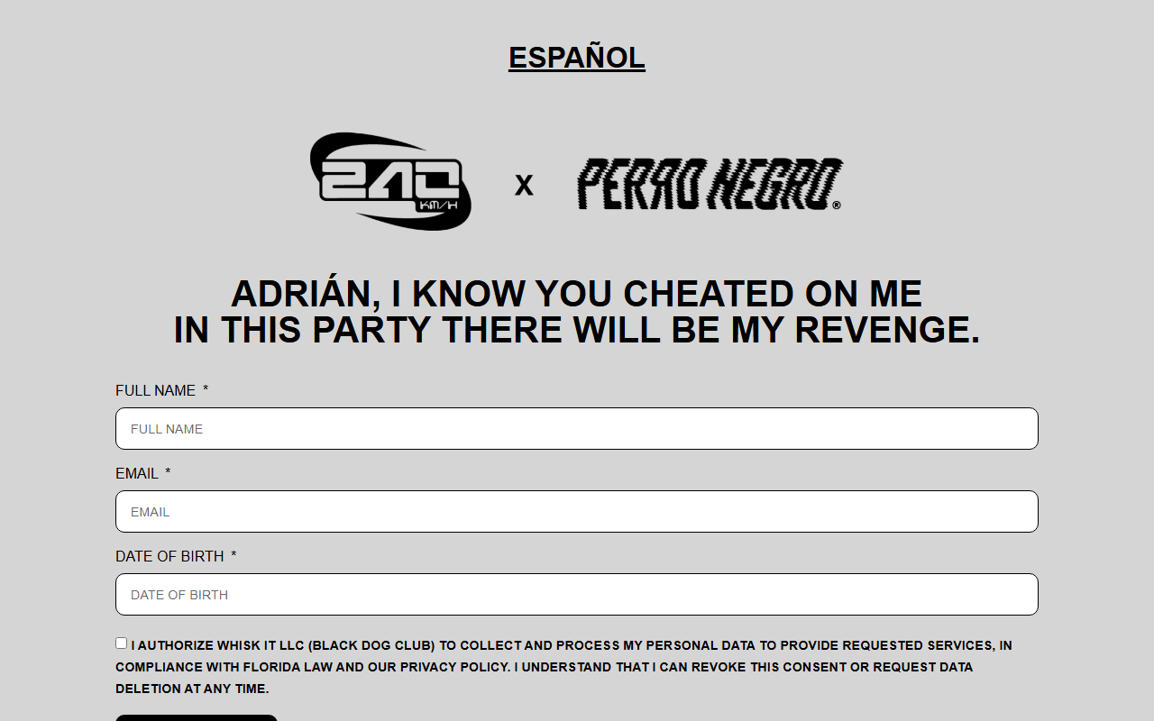 240xperronegro.com screenshot