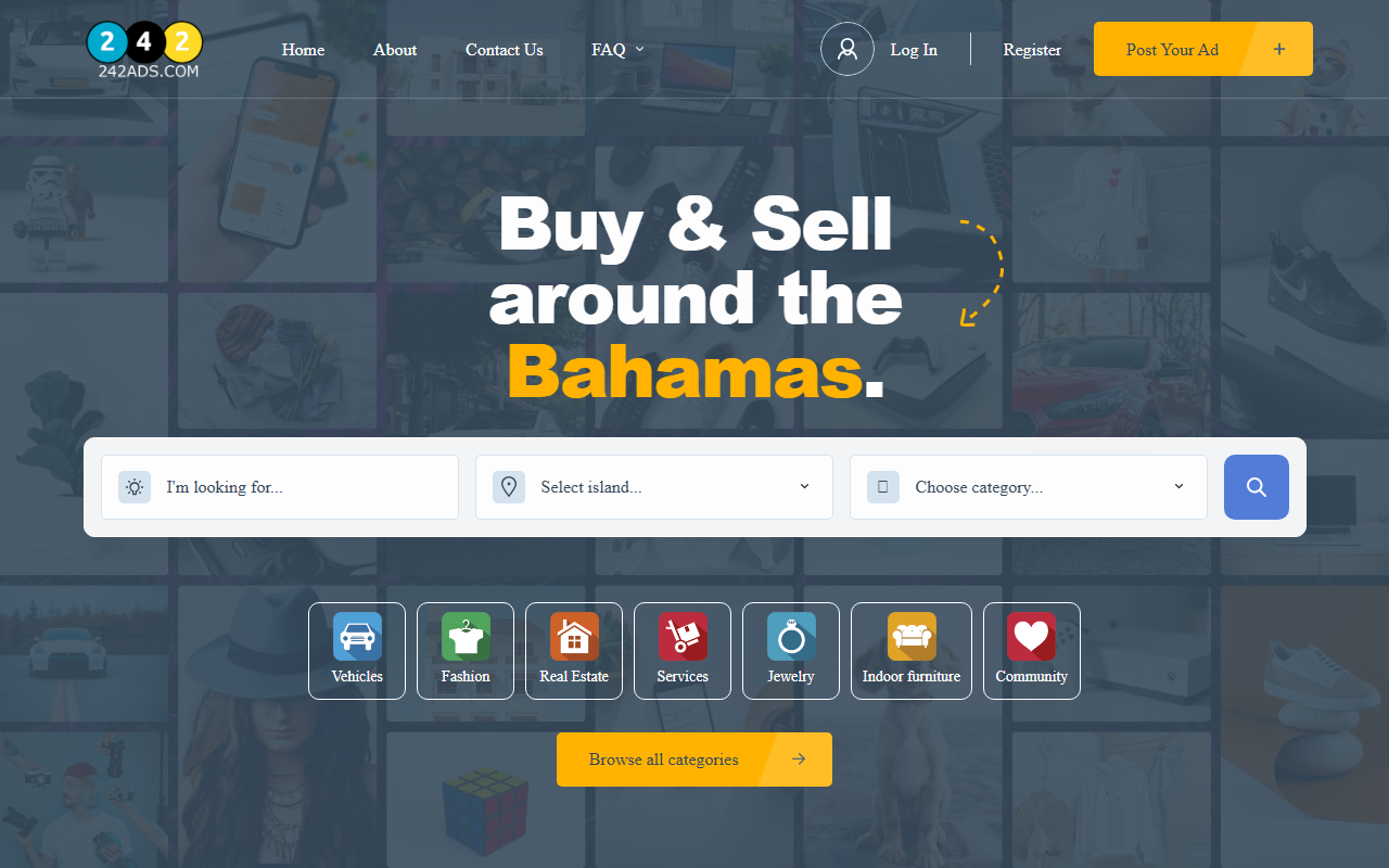 242listings.com screenshot