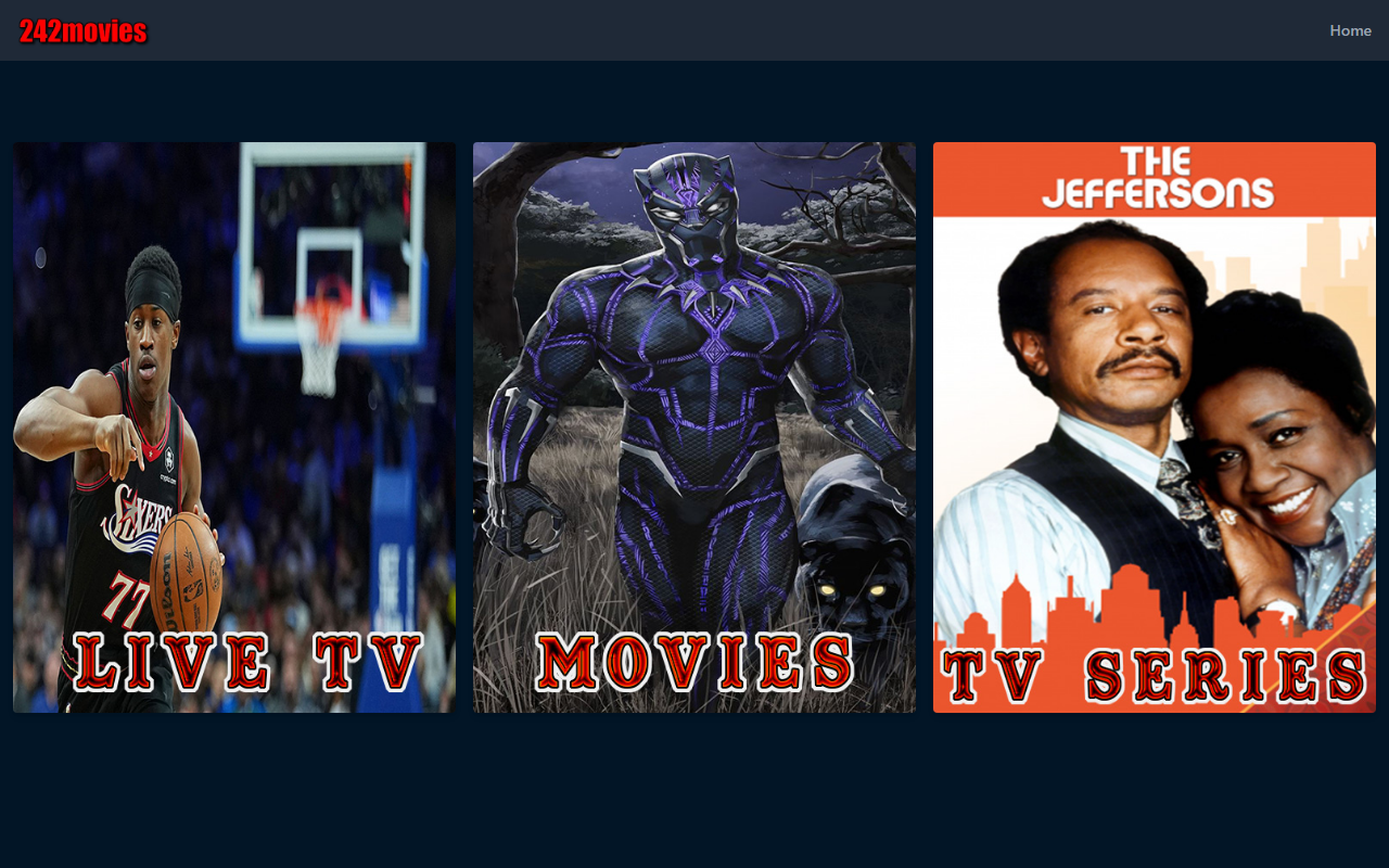 242moviesiptv.com screenshot