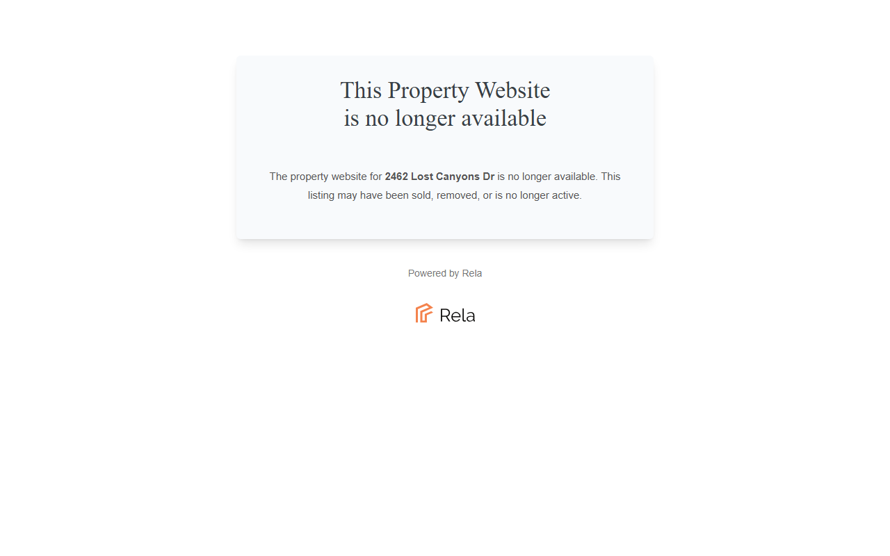 2462lostcanyon.com screenshot