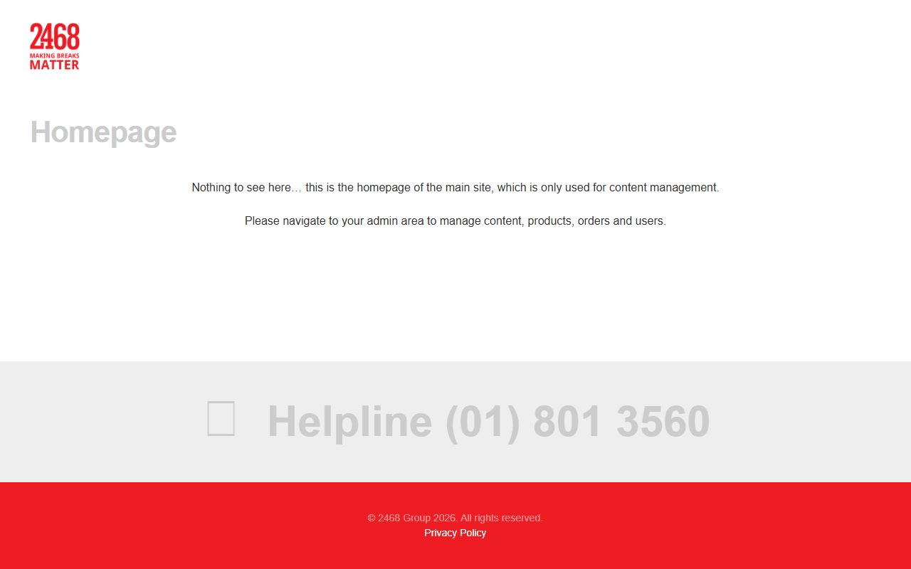 2468orders.com screenshot