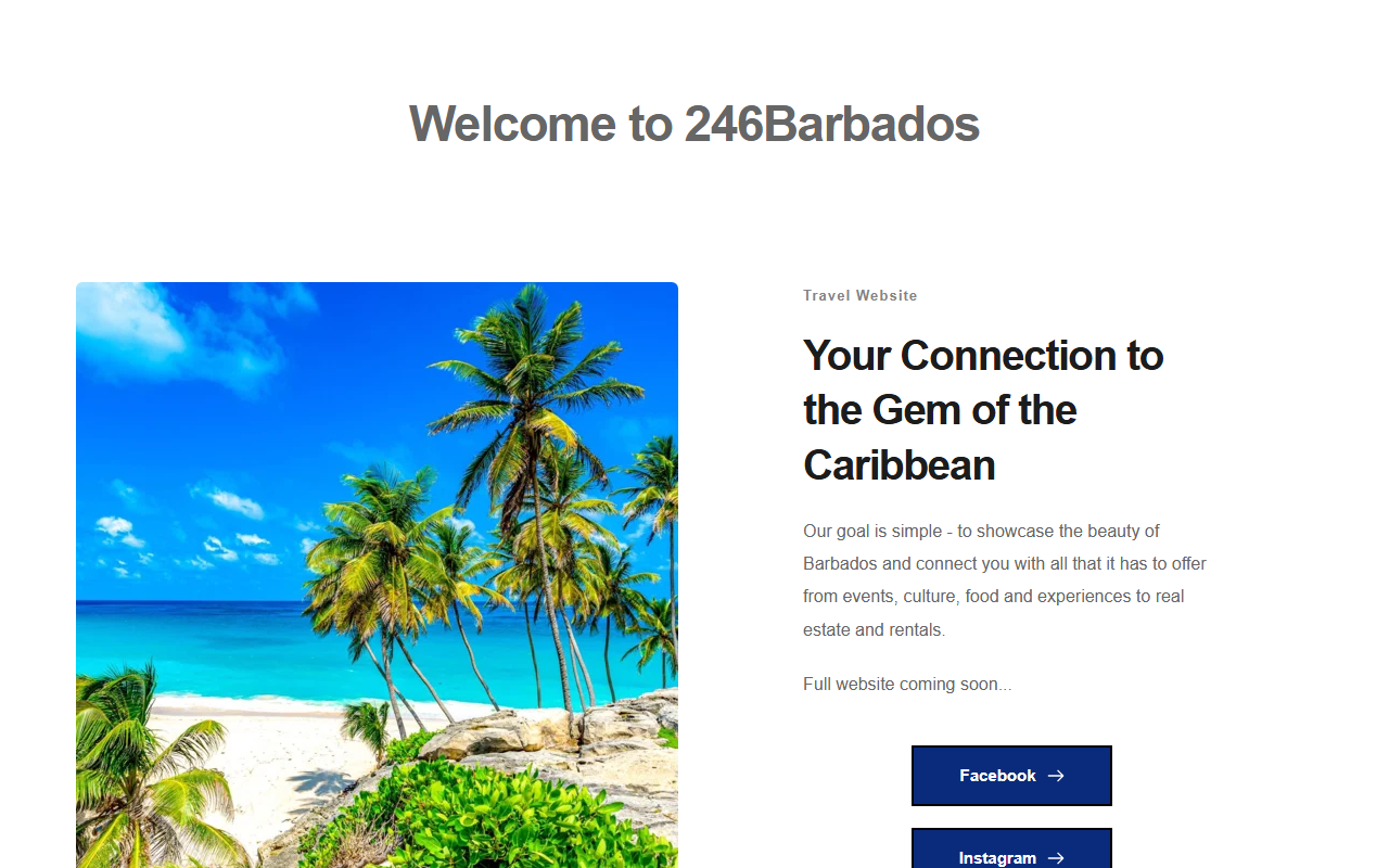 246barbados.com screenshot