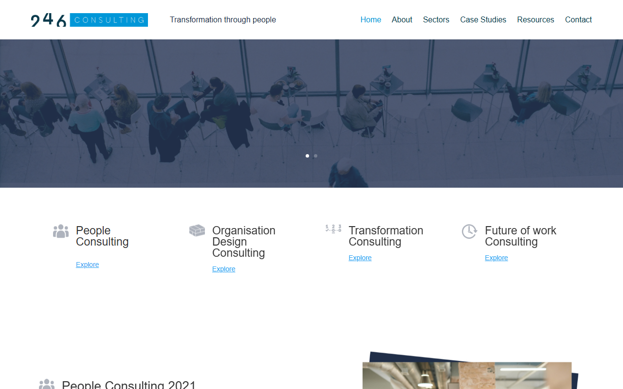 246consulting.com screenshot