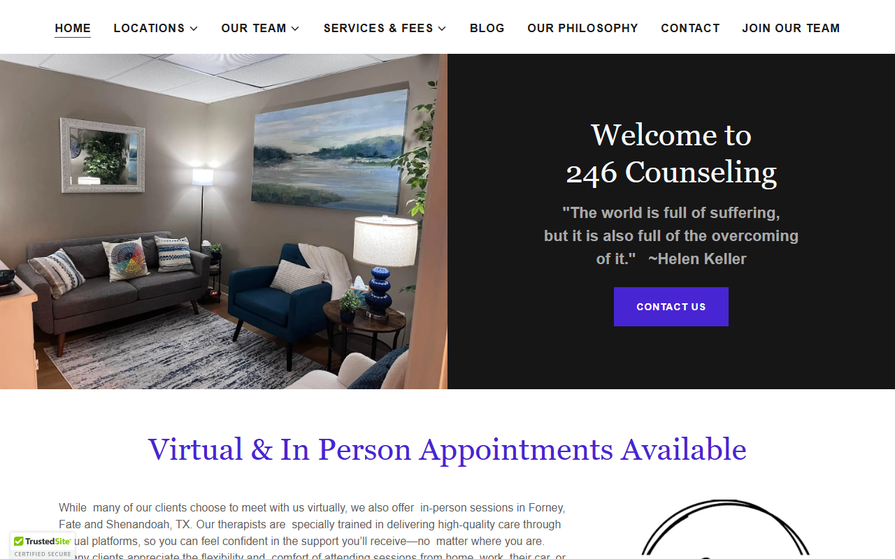 246counseling.com screenshot