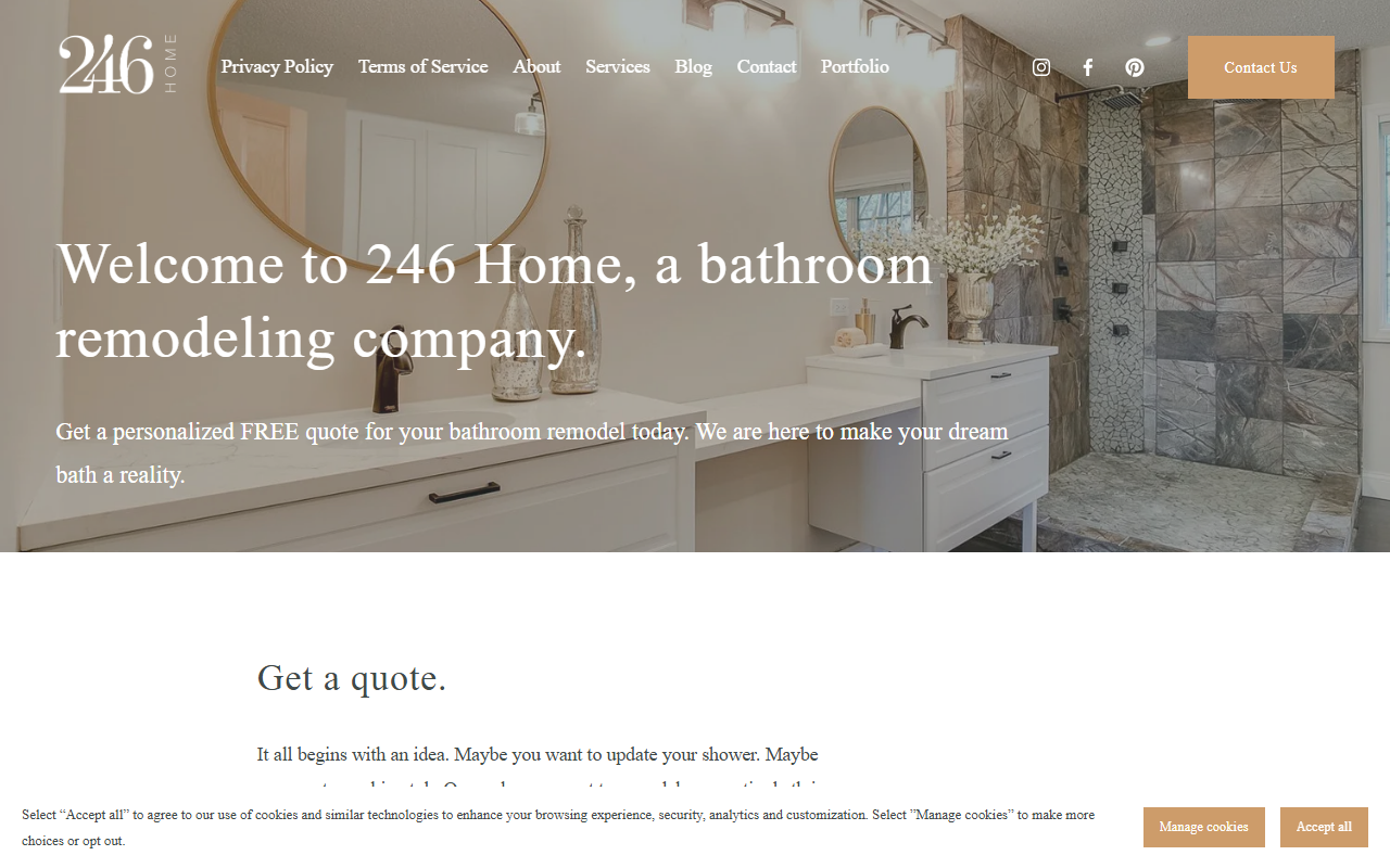 246homellc.com screenshot