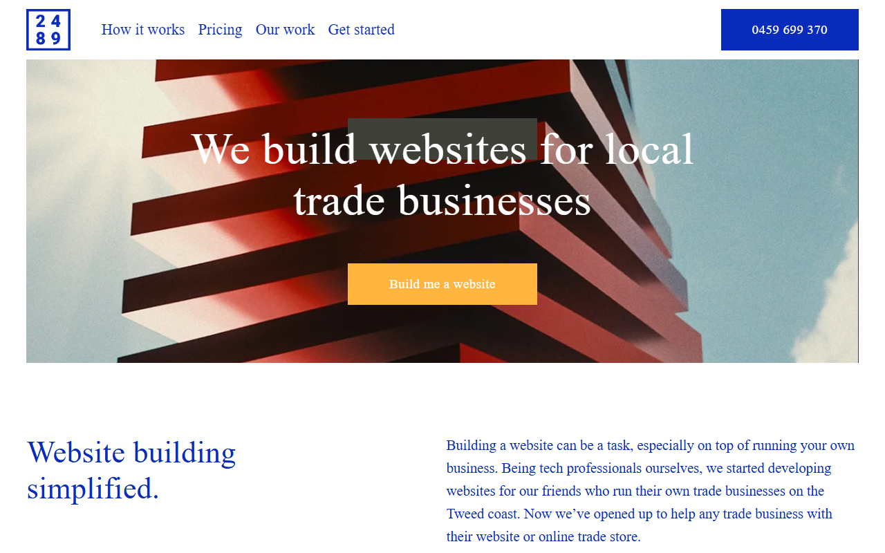 2489webdesign.com screenshot