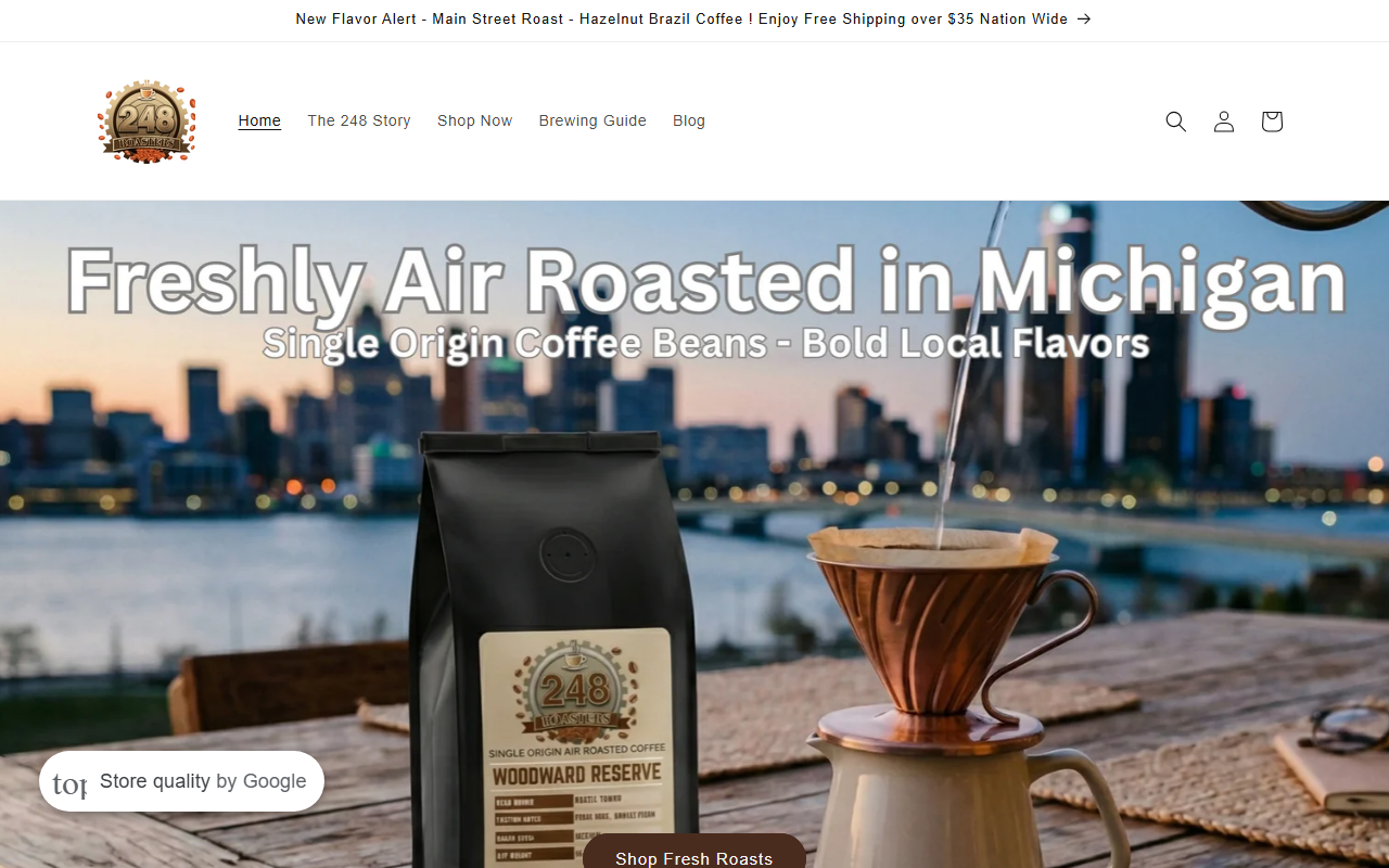 248roasters.com screenshot