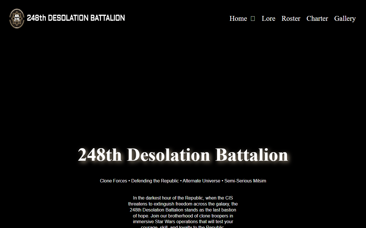 248thbattalion.com screenshot