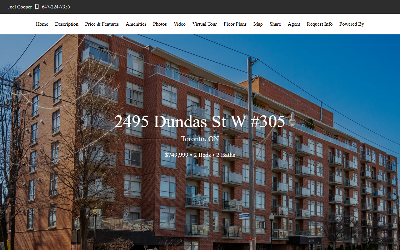2495dundasw305.com screenshot