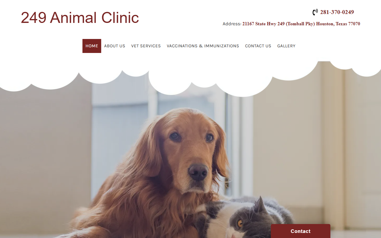 249animalclinic.com screenshot
