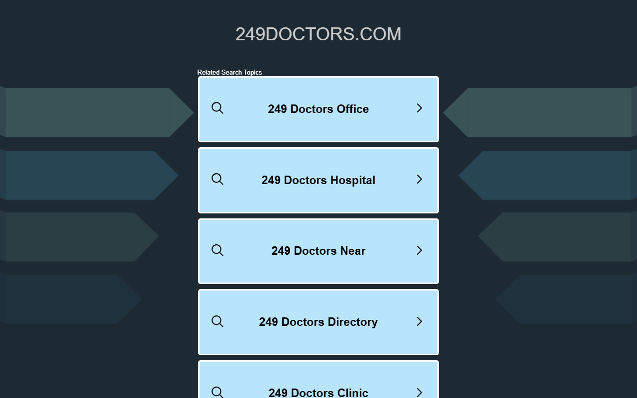 249doctors.com screenshot