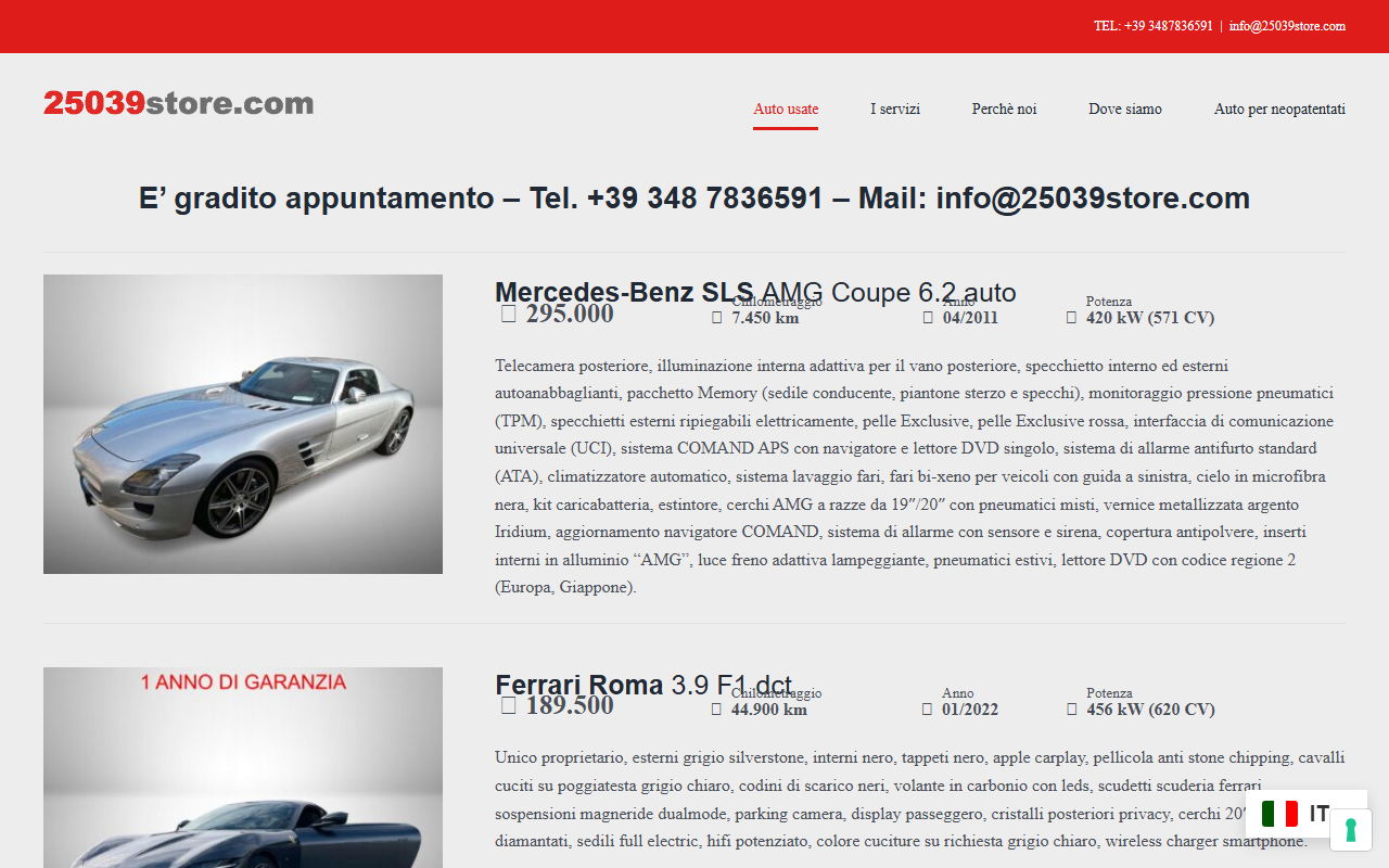 25039store.com screenshot