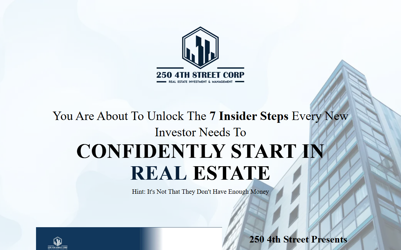 2504thstreetcorp.com screenshot