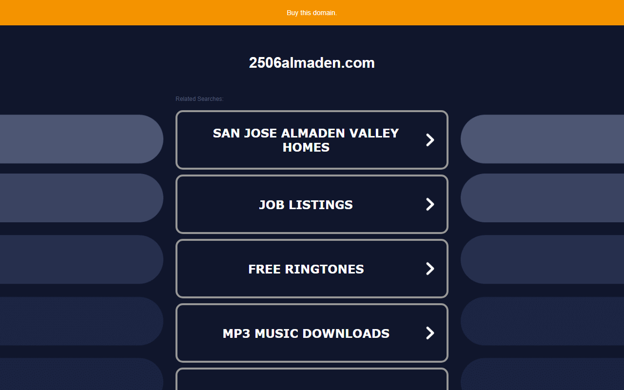 2506almaden.com screenshot