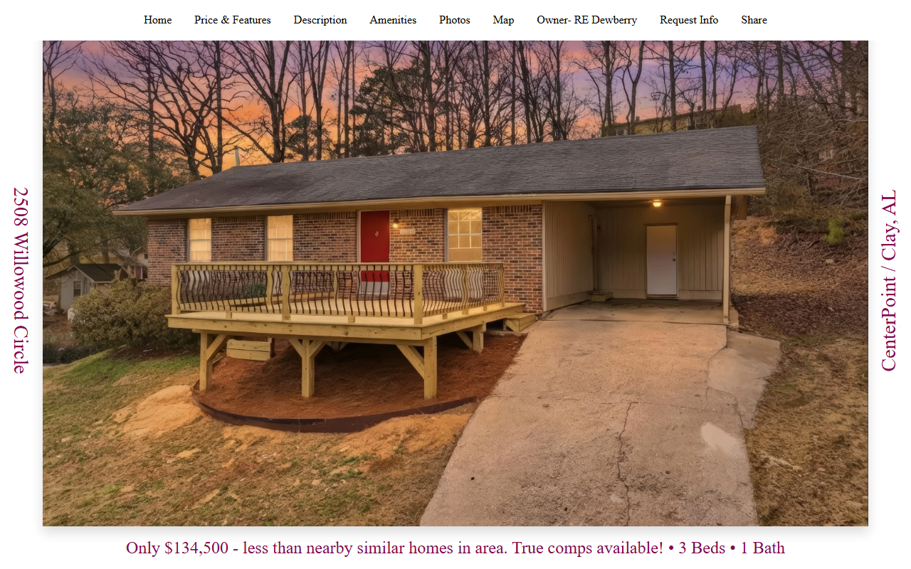 2508willowood.com screenshot