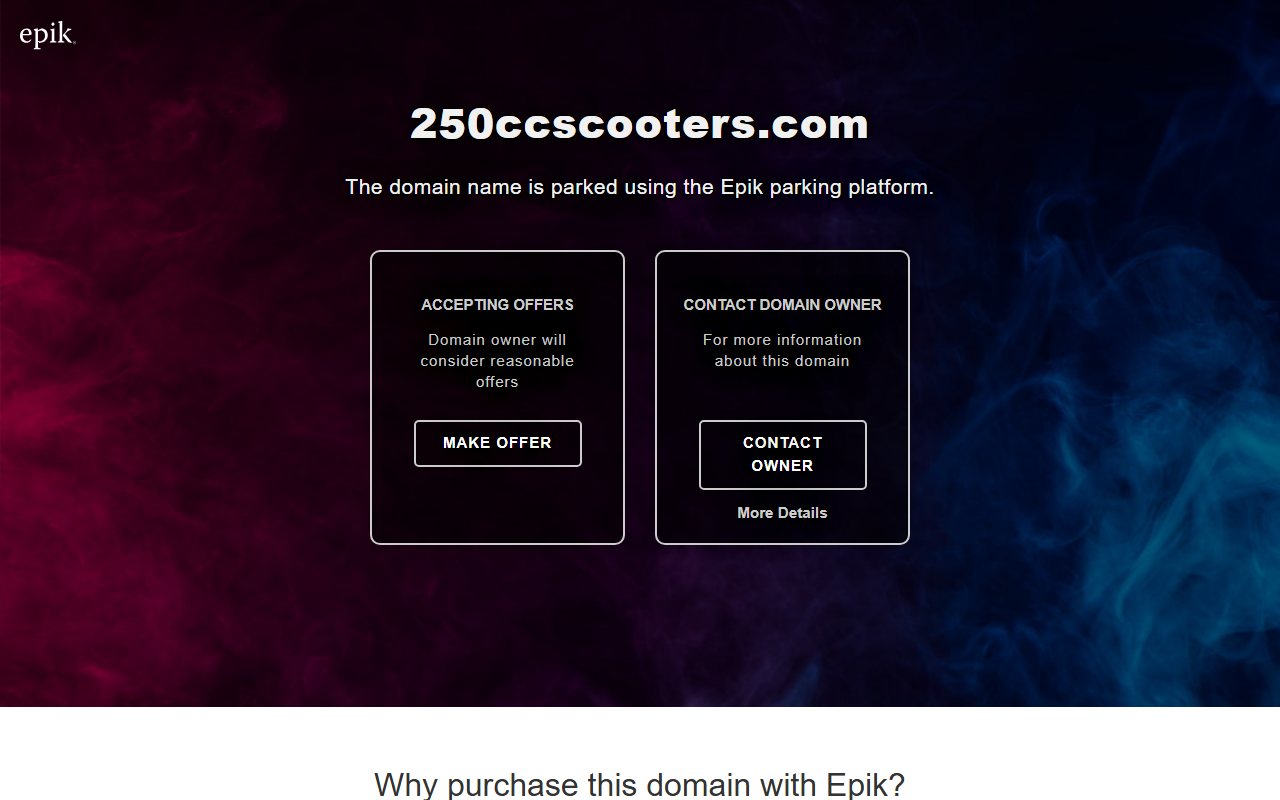 250ccscooters.com screenshot