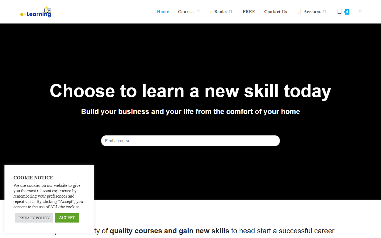 250coursesbooks.com screenshot
