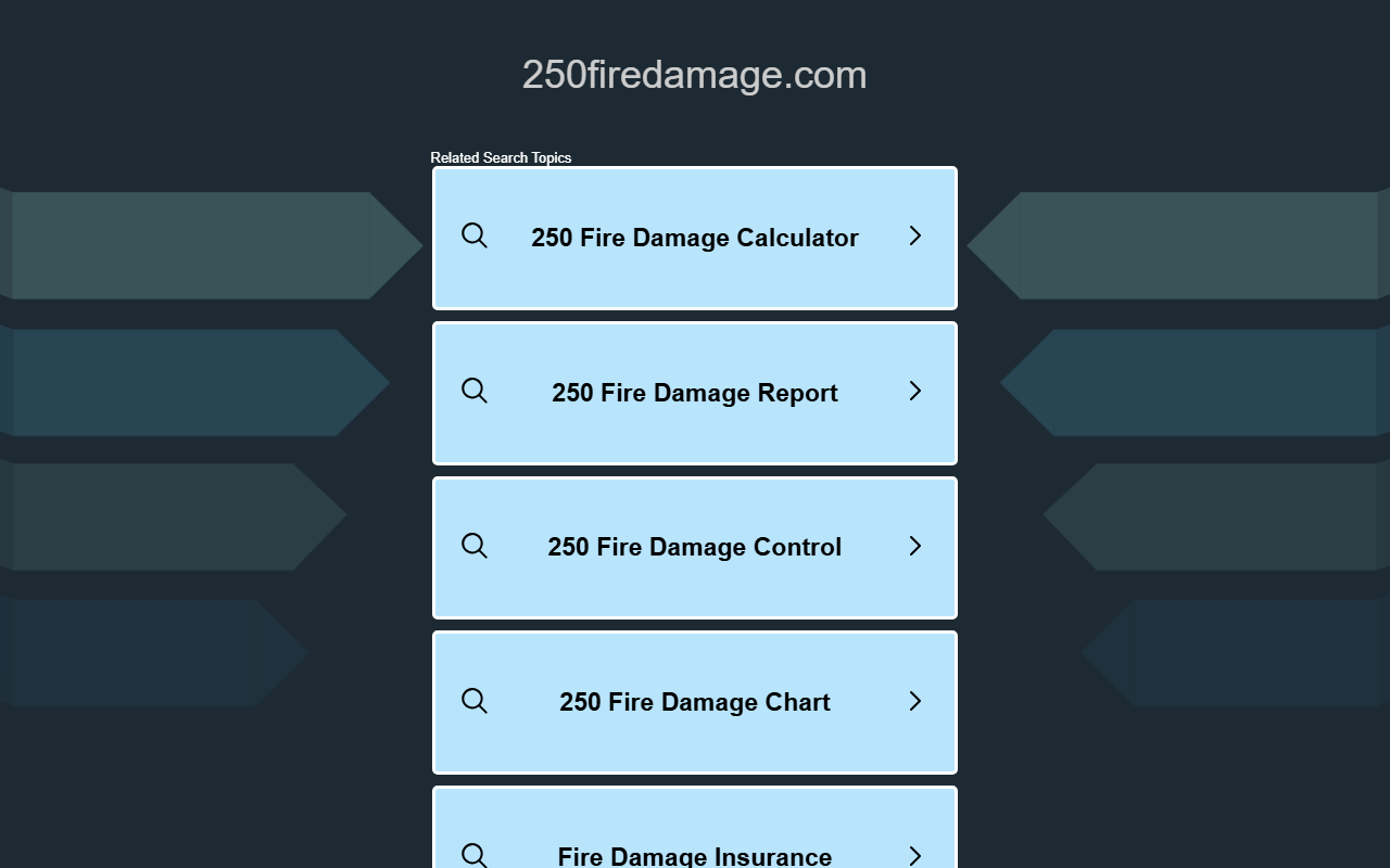 250firedamage.com screenshot