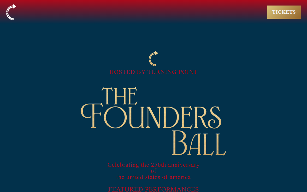 250foundersball.com screenshot