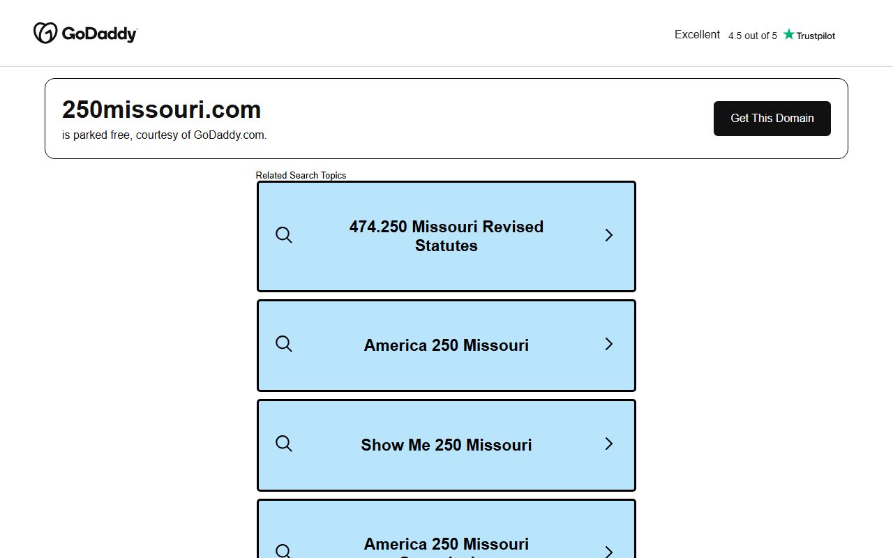 250missouri.com screenshot