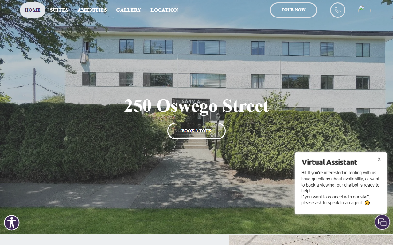 250oswegostreet.com screenshot