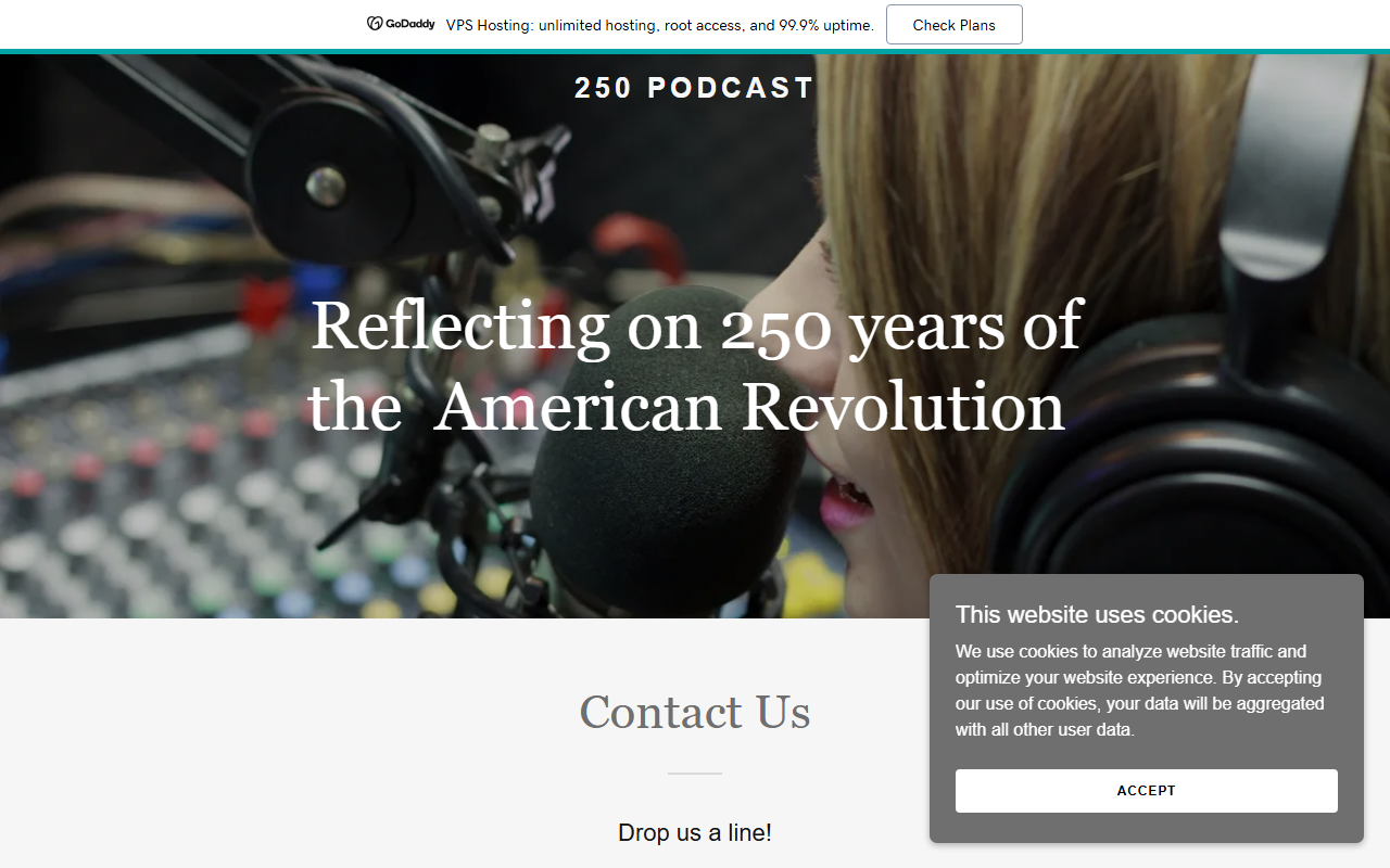 250podcast.com screenshot