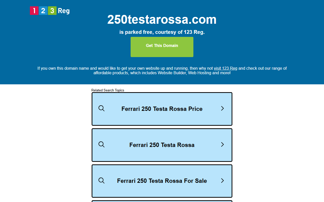 250testarossa.com screenshot
