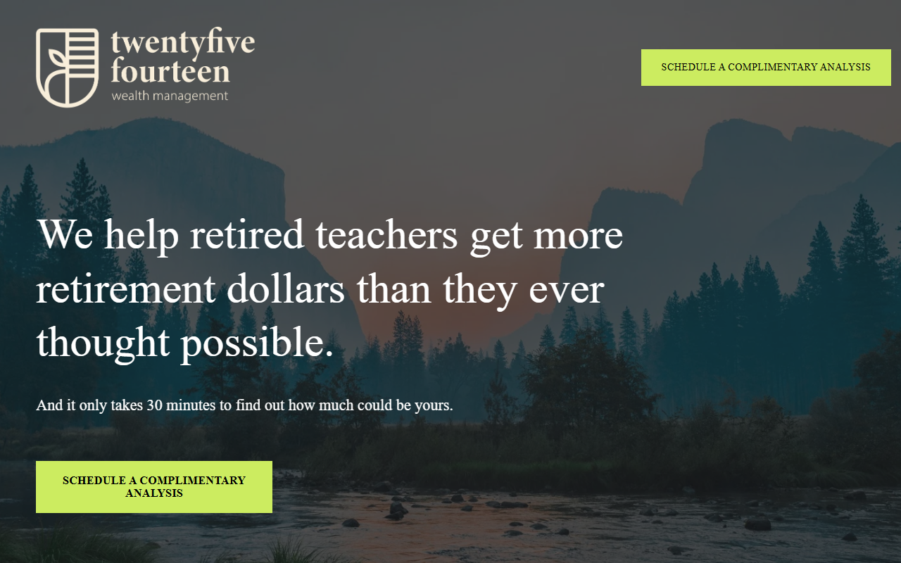 2514wealth.com screenshot