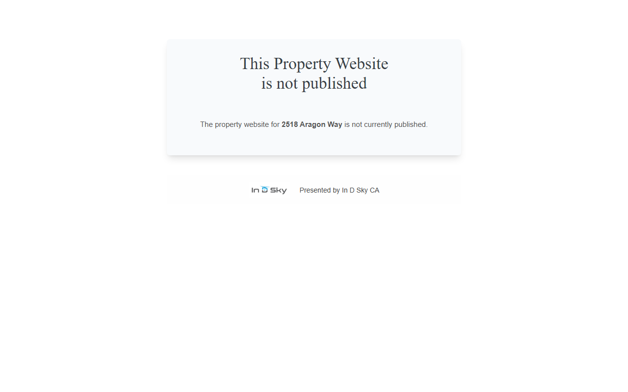 2518aragonway.com screenshot