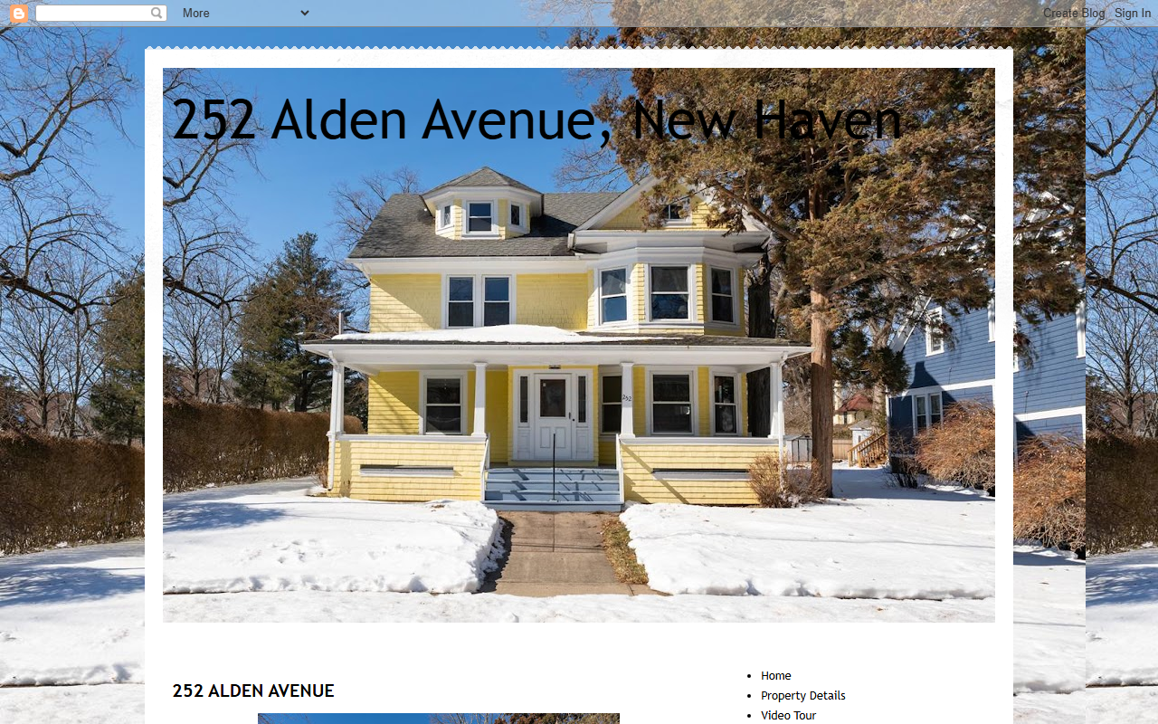 252aldenavenue.com screenshot