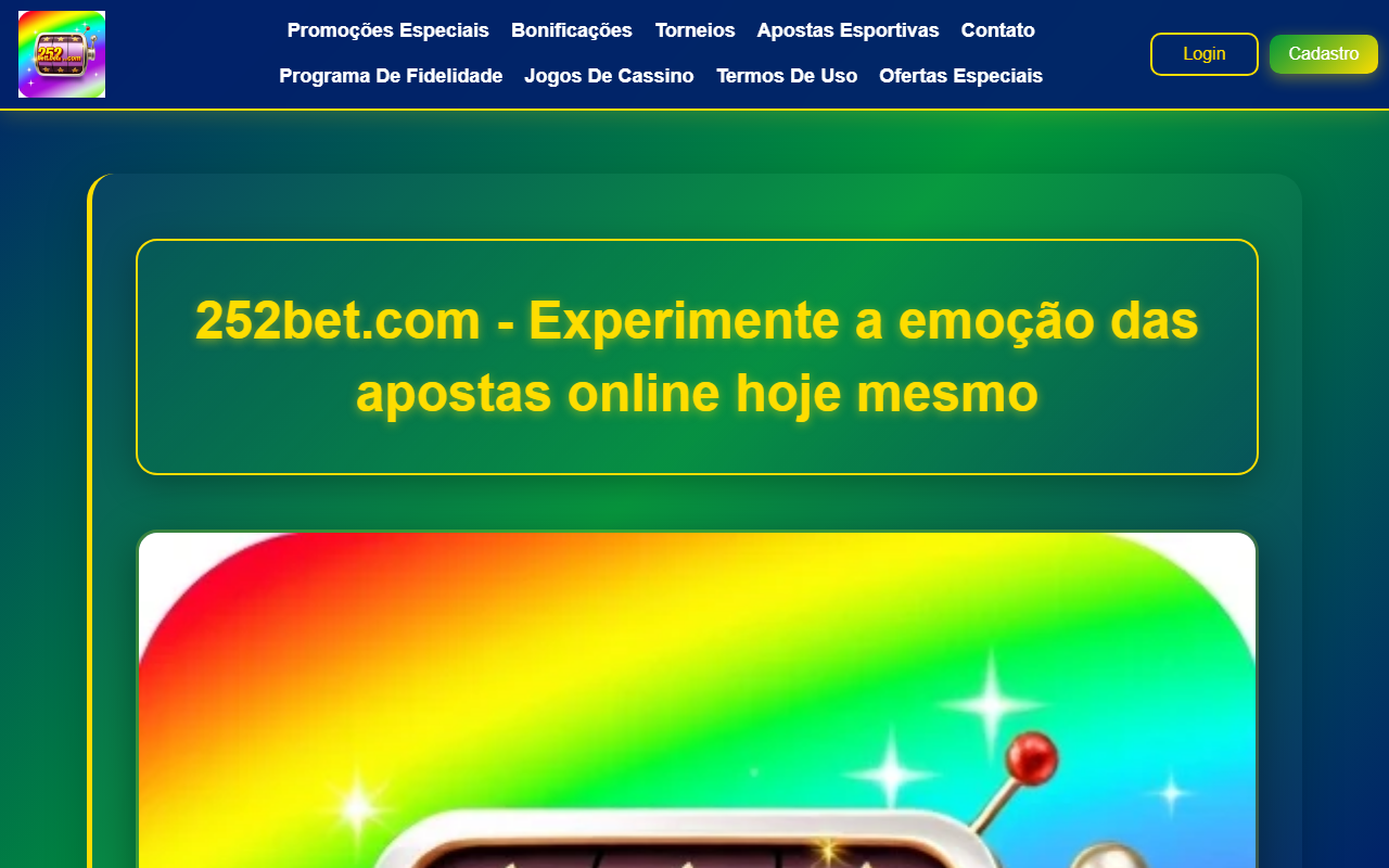 252bet-login.com screenshot