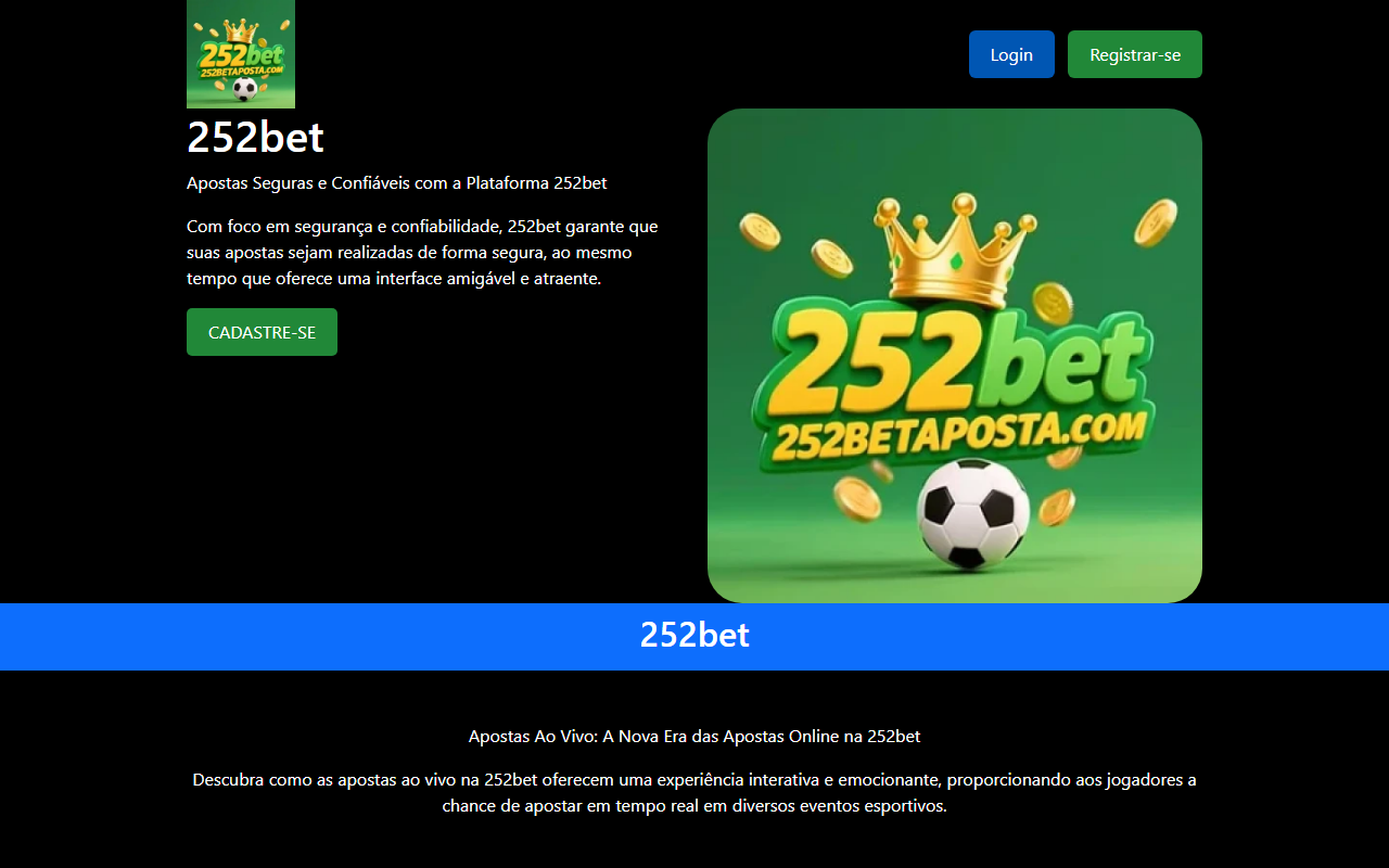 252betaposta.com screenshot