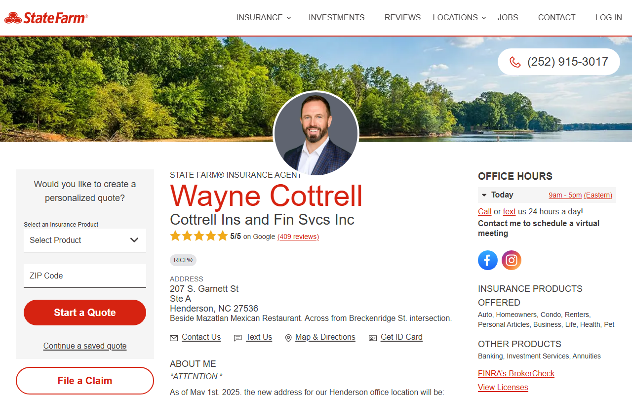 252insurance.com screenshot