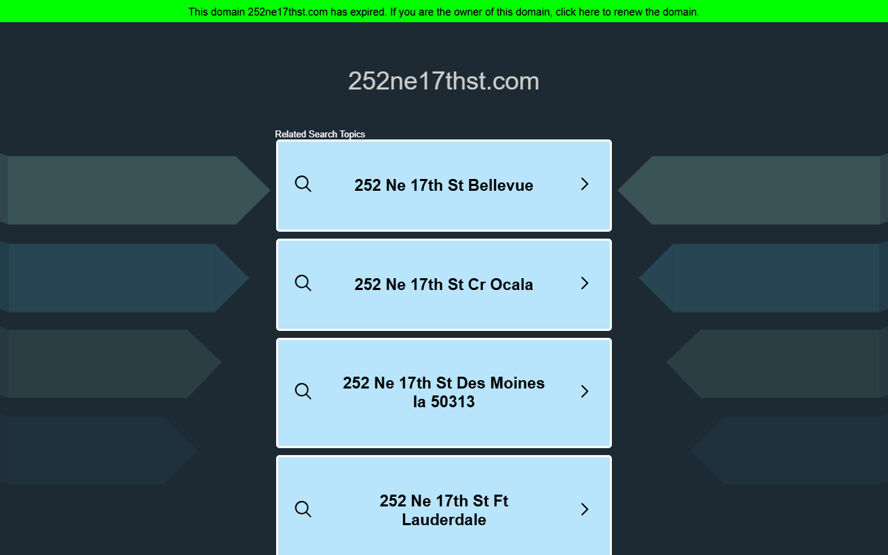 252ne17thst.com screenshot