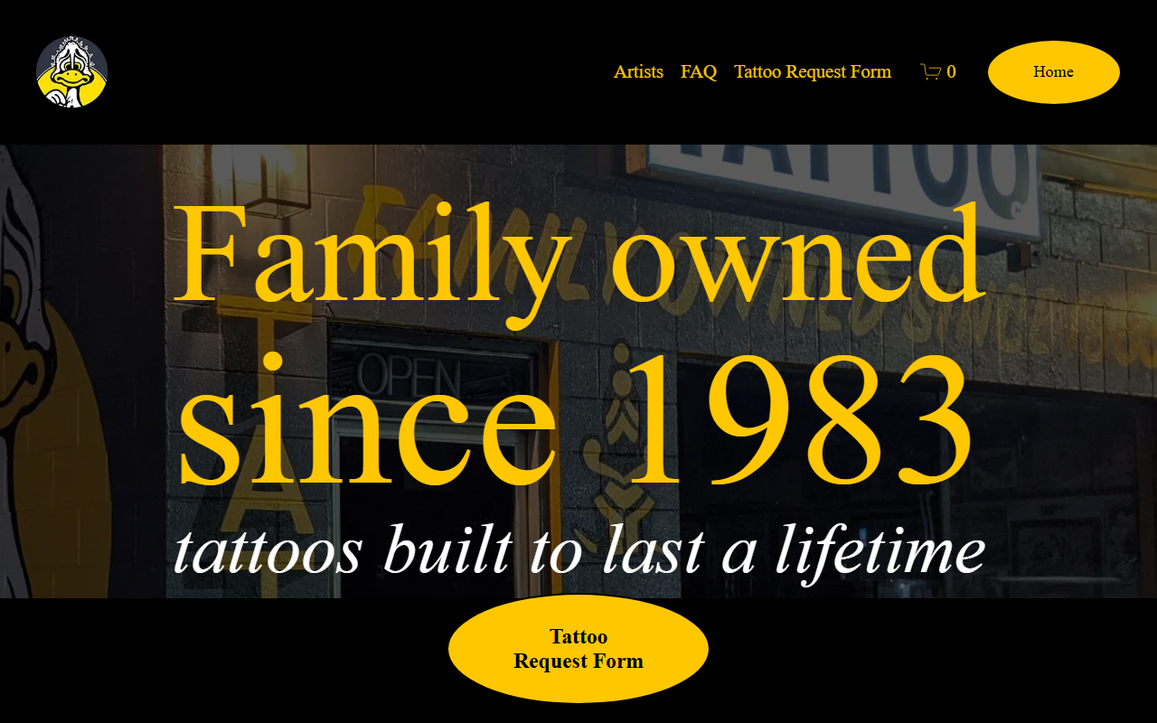 252tattoocompany.com screenshot