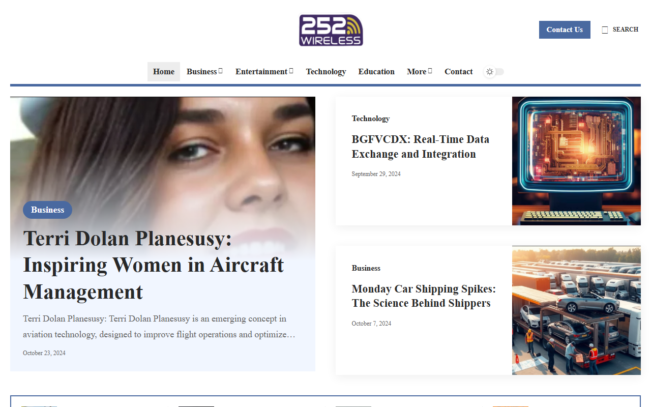 252wirelessnc.com screenshot