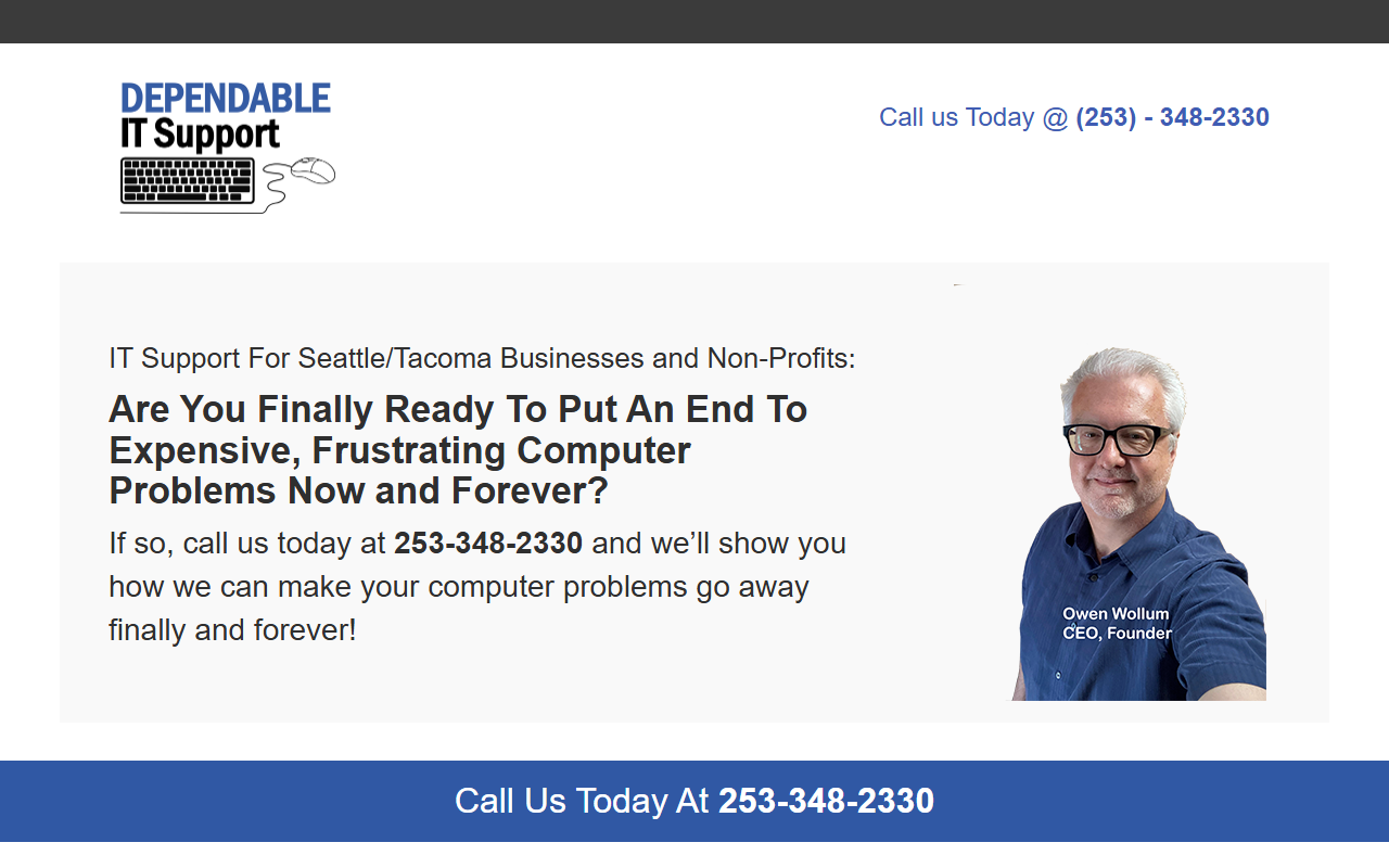 253itsupport.com screenshot
