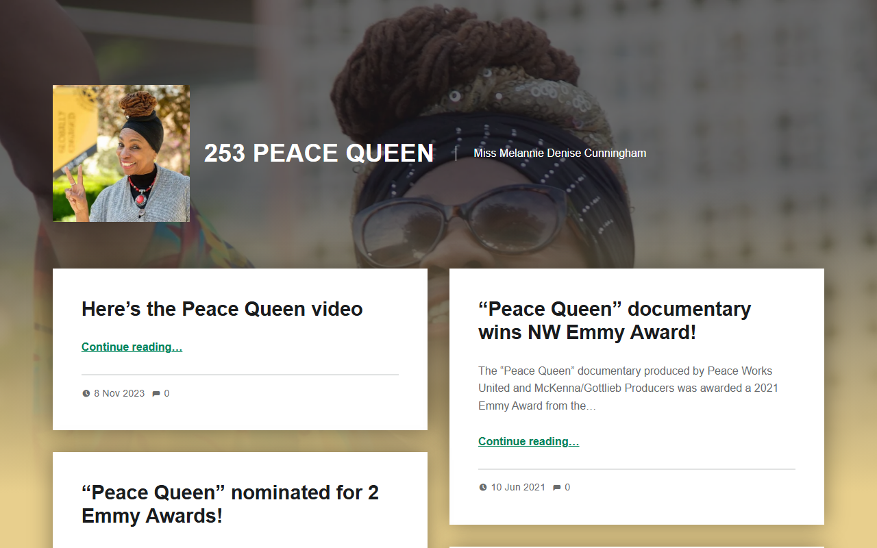 253peacequeen.com screenshot