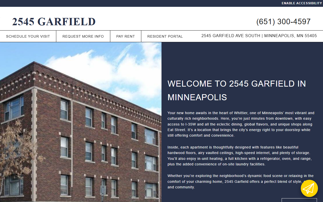 2545garfield.com screenshot